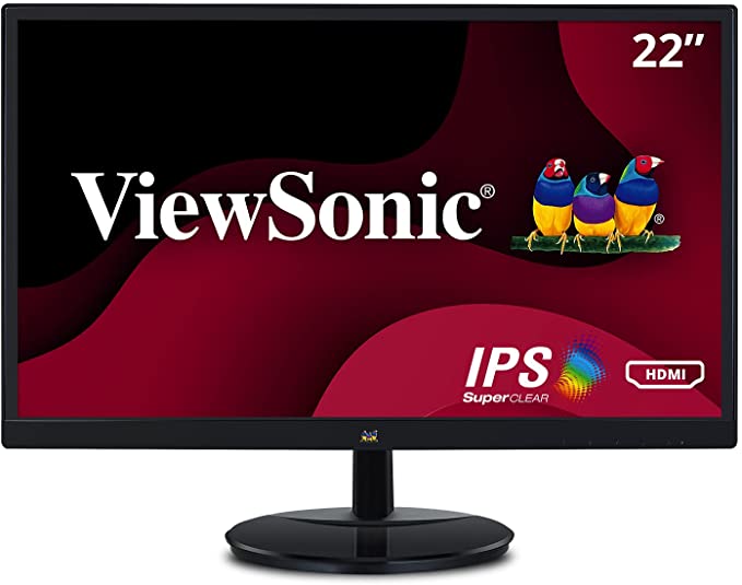 ViewSonic VA2259-SMH 22 Inch IPS 1080p LED Monitor with HDMI and VGA Inputs